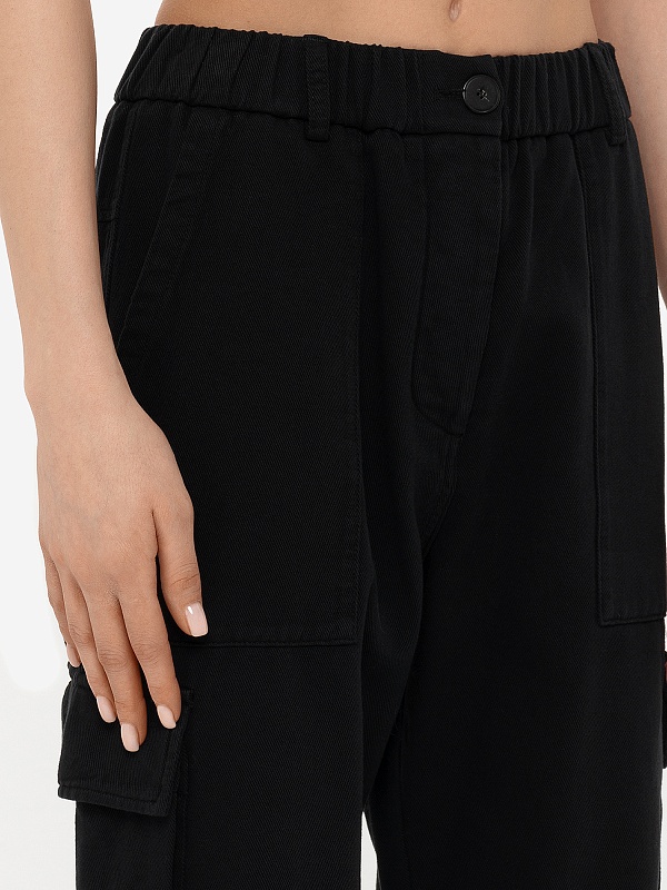 Брюки жен Forte Forte 10643_my pants noir 8014 - 5