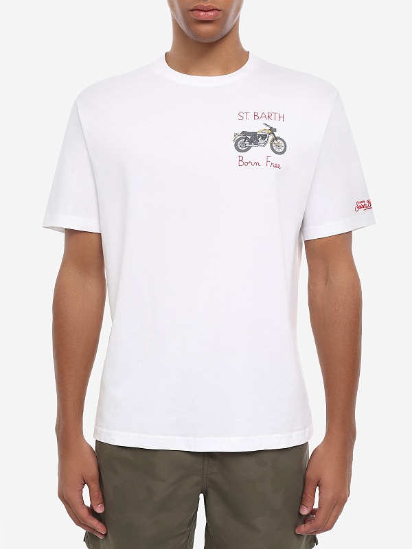 Футболка муж MC2 Saint Barth AESAM4 DUCATI FREE 0IN EMB - 3