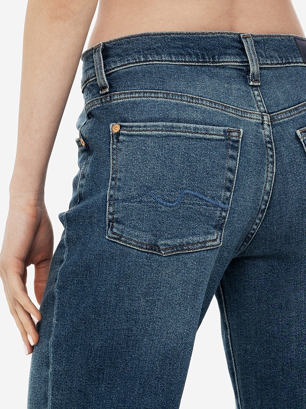 Джинсы жен 7 For All Mankind JSERA910VS DARK BLUE - 5