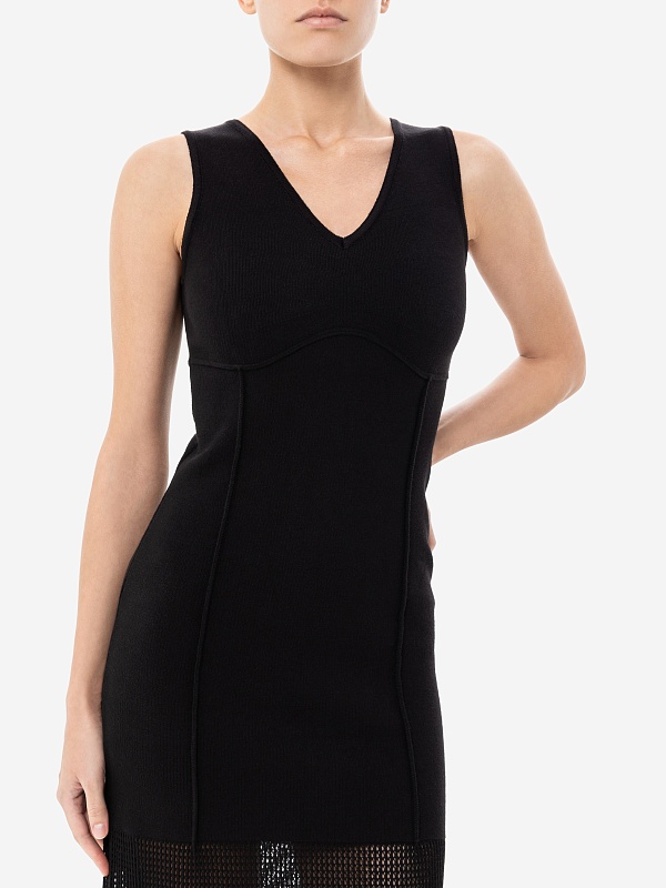 Платье жен Burka kn25-d001 (170-176) Черный - 4