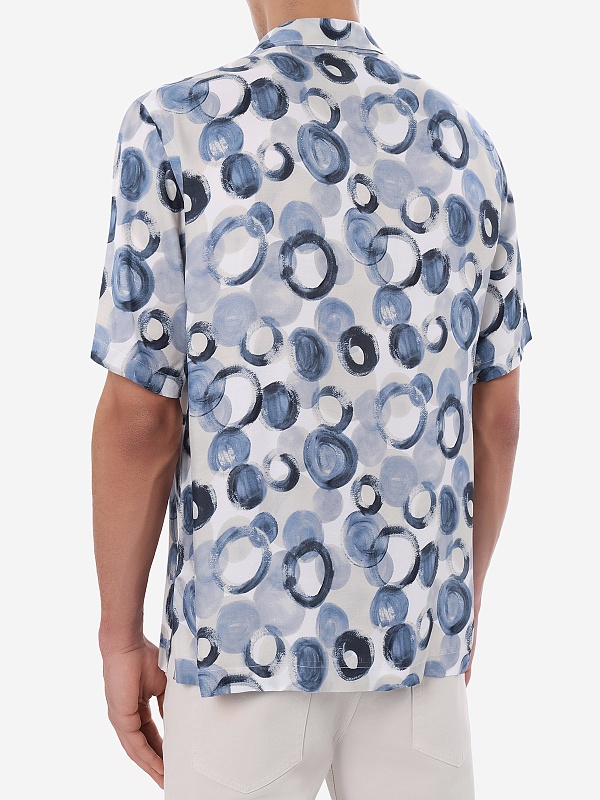 Рубашка муж TAGLIATORE HAWAII NS 270009 I1297 214 INDACO - 4