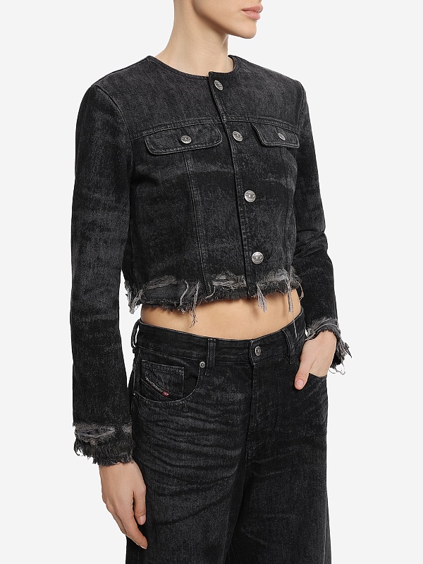 Куртка джинсовая жен Diesel A21616 007DB 02 - 3