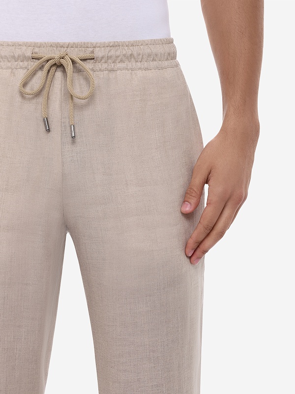 Брюки муж Fefe Napoli PTLMOLLA90 BEIGE - 5
