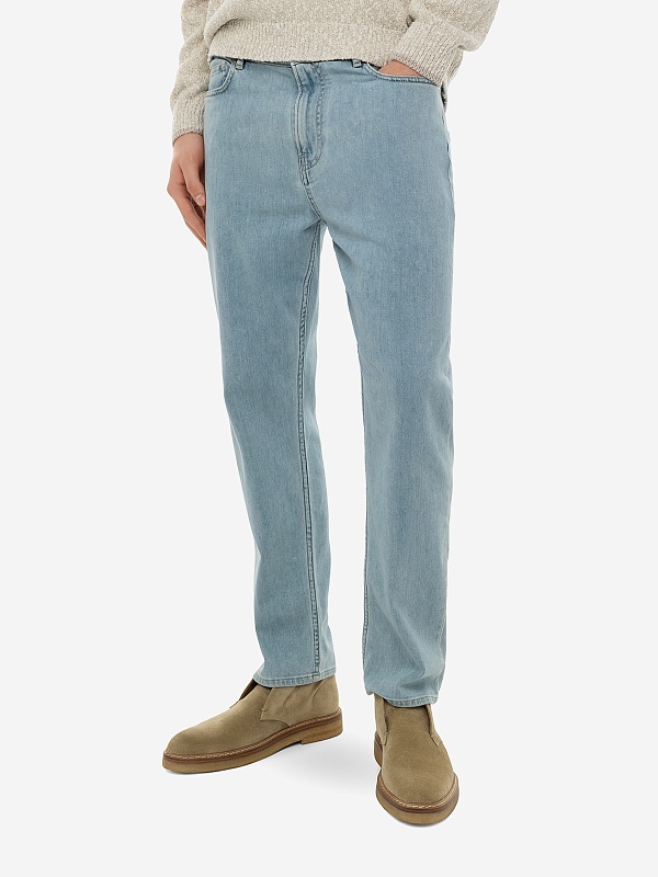 Джинсы муж AGNONA PE23P_T702U4_UC012 B26 BLEACHED - 3