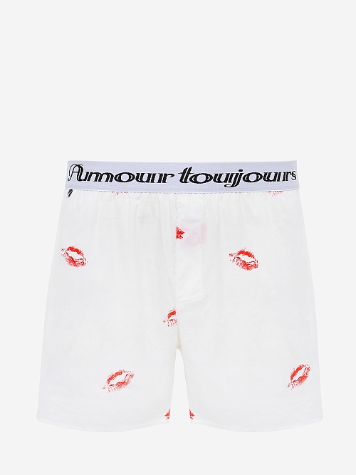 Шорты муж Carne Bollente AW25UNW0102 White - 0