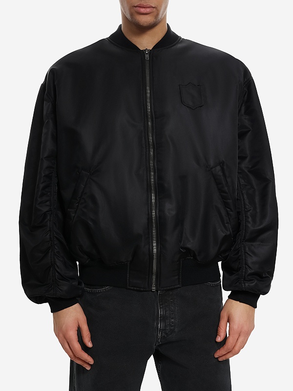 Бомбер муж IH NOM UH NIT NUW25104 009_BLACK - 4