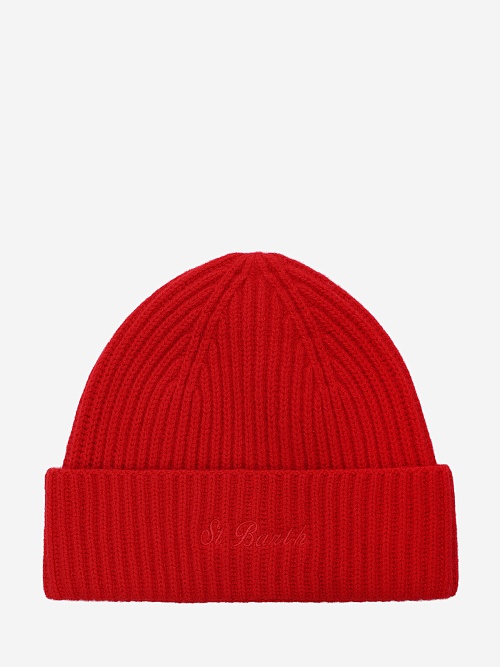 Шапка жен MC2 Saint Barth MOS0004 00025I VELVET 41 RED - 0