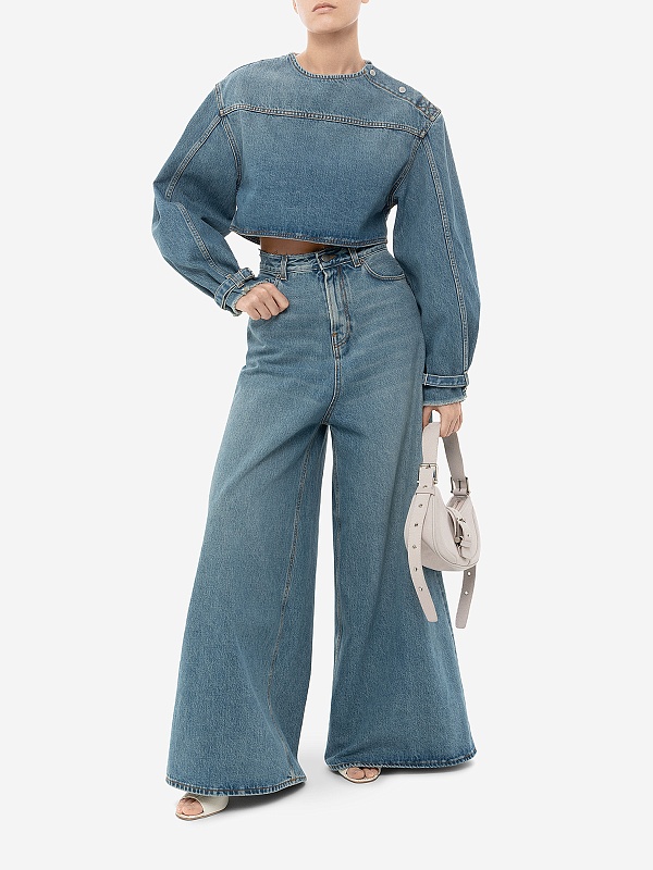 Джинсы жен Haikure HEW03332DF179 L0882 LAGOON WASH - 2