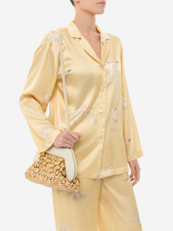 Сумка жен THEMOIRE TMSS23TO2519 NATURAL/GOLD - 4