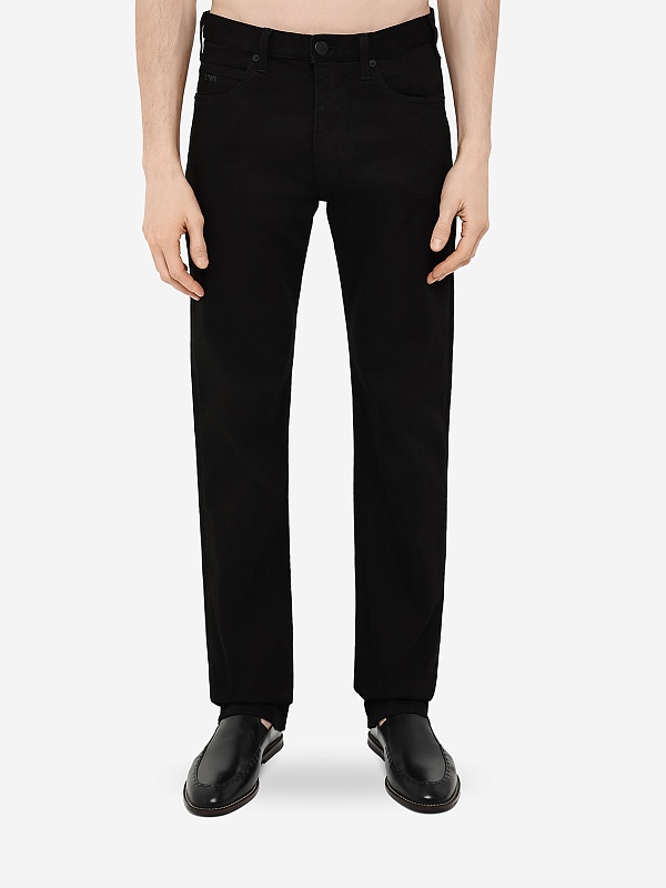 Джинсы муж Emporio Armani 8N1J21 1G0IZ 0005 DENIM NERO - 3