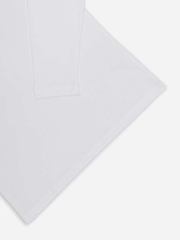 Футболка с длинным рукавом дет Aspesi F23014TAM0122 (10A - 12A) 0109 WHITE/BLACK - 4