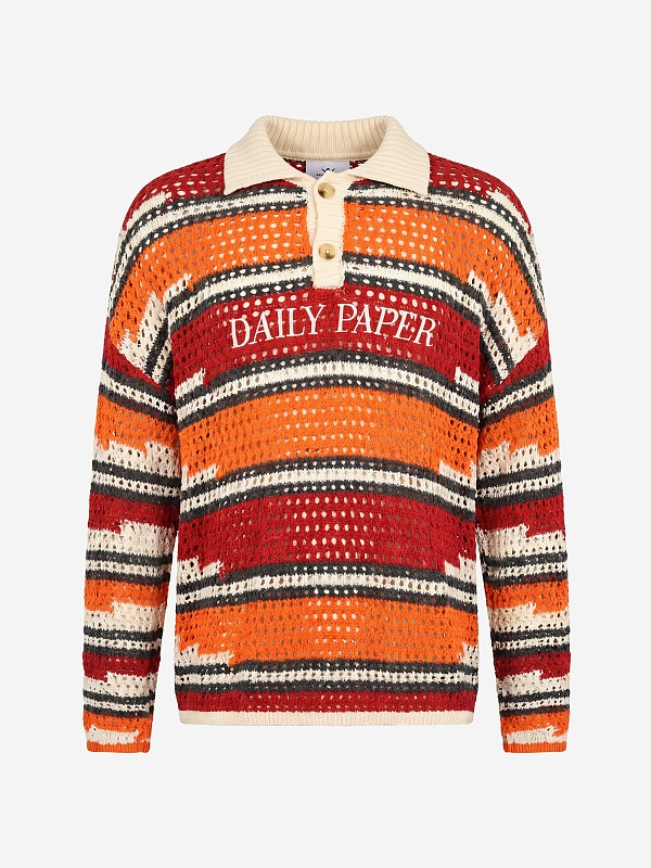 Поло муж Daily Paper 2610005 haute red / tigerlily - 0