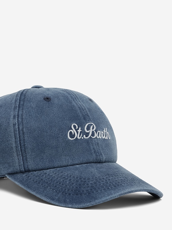 Кепка муж MC2 Saint Barth DAS0004 01971H DENIM SB 61 EMB - 2