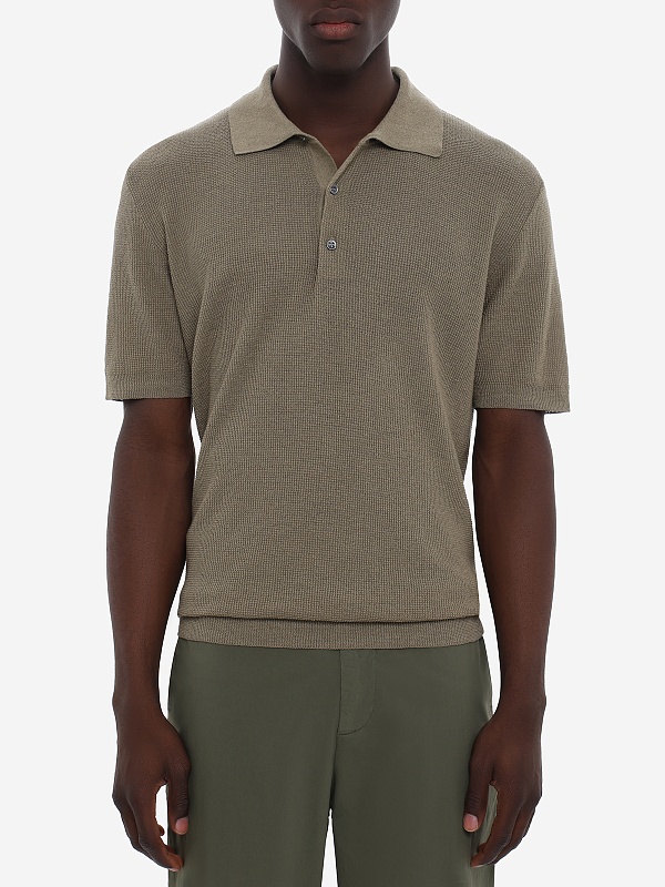 Поло муж Barena Venezia KNU5480 3167 385 Salvia - 3