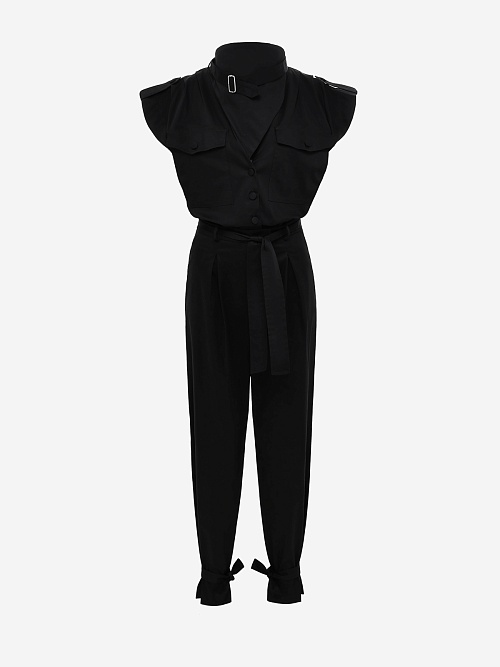 Комбинезон жен Actualee 14115 TT000085 black - 0