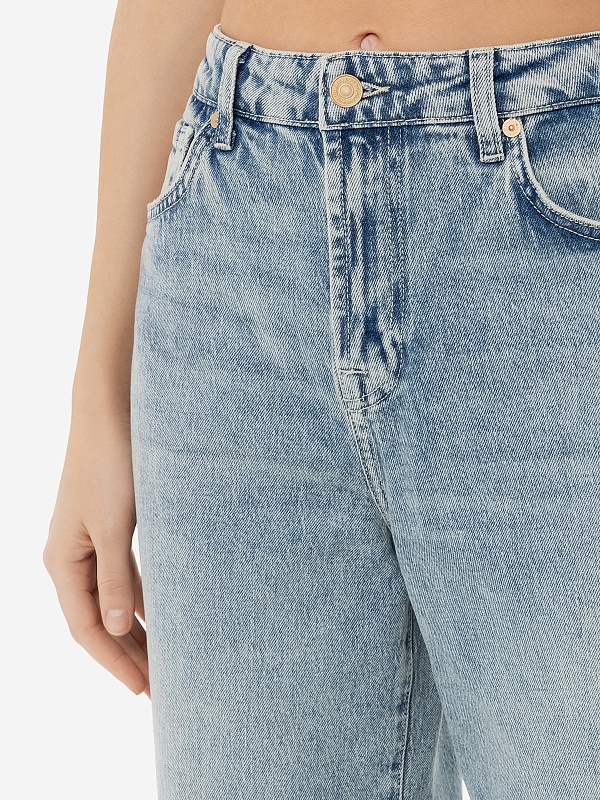 Джинсы жен 7 For All Mankind JSJYC100SD LIGHT BLUE - 5