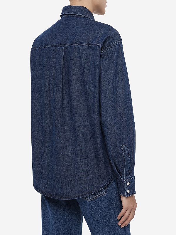 Рубашка жен MAX&CO 2626116063200 001 NAVY - 4