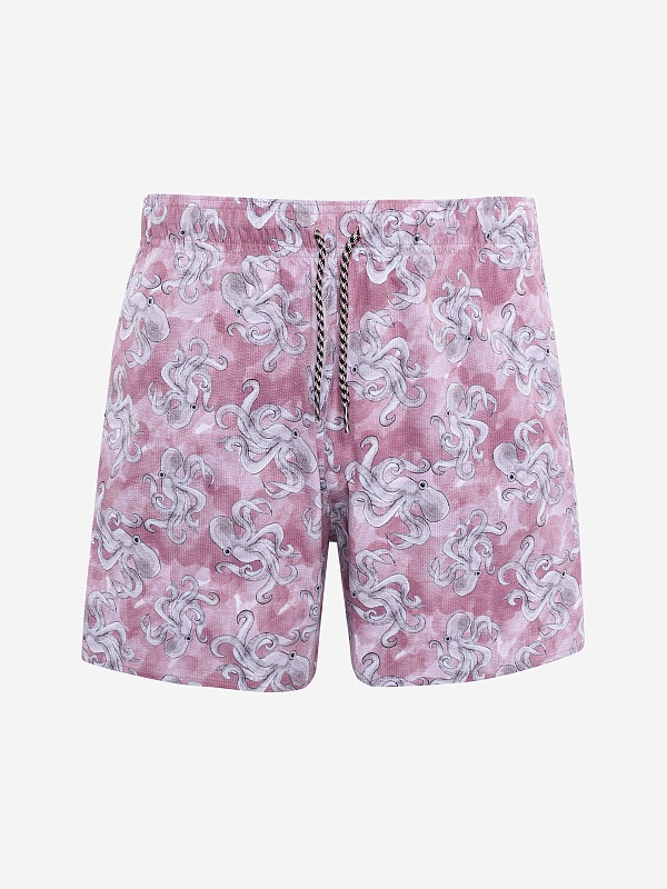 Плавки муж Emporio Armani EM000583 AF20447 F4028 ORCHID PRINT OCTOPUS - 0