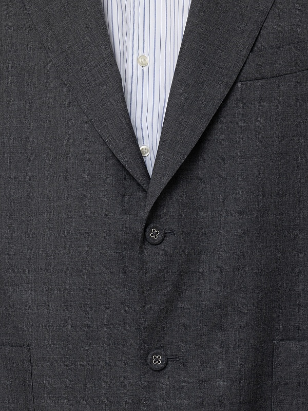 Пиджак муж Officine Generale S24MTLG401PRE MID GREY - 5