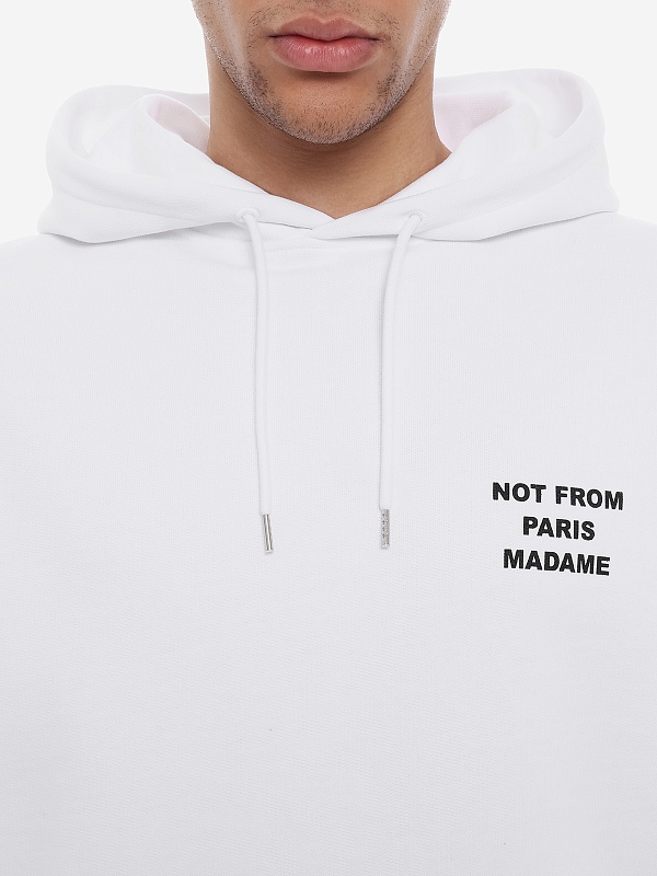 Худи муж Drôle de Monsieur PERM-HO162-CO127-WT WHITE - 5