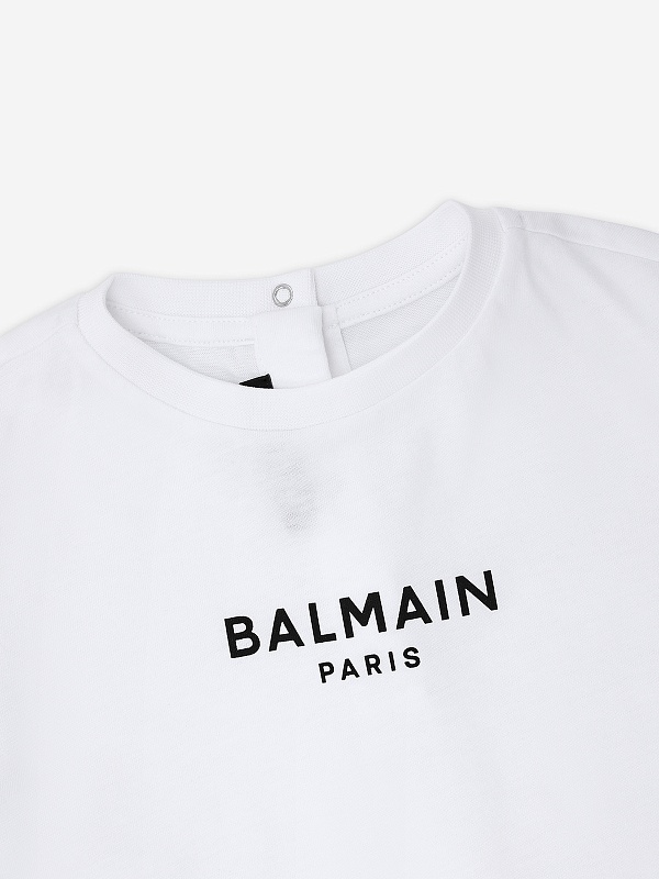 Футболка мал Balmain BX8501 Z3186 100NE - 2