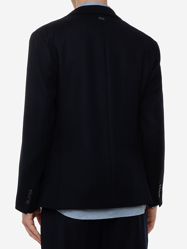 Пиджак муж AGNONA AI23PTX05U2X_U7037 B96 NAVY - 4