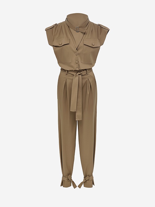 Комбинезон жен Actualee 14115 TT000085 beige - 0