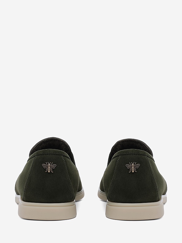 Лоферы муж Bougeotte MLGS-SUINAF/SHEAIN-DARKOL Dark Olive - 3