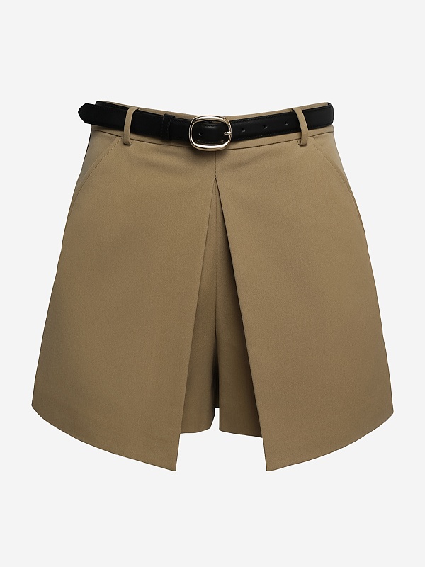 Юбка жен Self-Portrait SS26-071P-BG BEIGE - 0